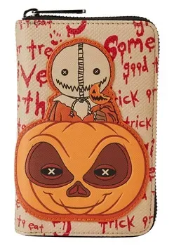 Trick ‘r Treat Sam Pumpkin Zip Around Wallet Loungefly