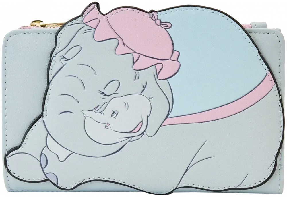 Dumbo Mrs Jumbo Cradle Flap Wallet Loungefly