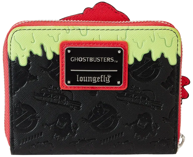 Ghostbusters Logo Zip Around Wallet Loungefly
