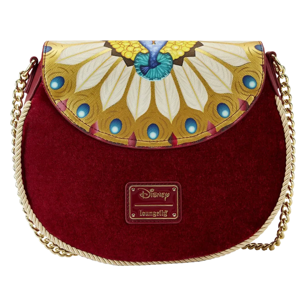 Snow White Evil Queen Throne Crossbody Bag Loungefly