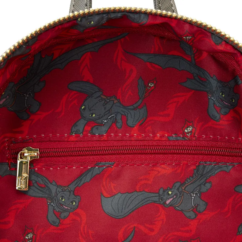 How to Train Your Dragon Toothless Cosplay Mini Backpack Loungefly