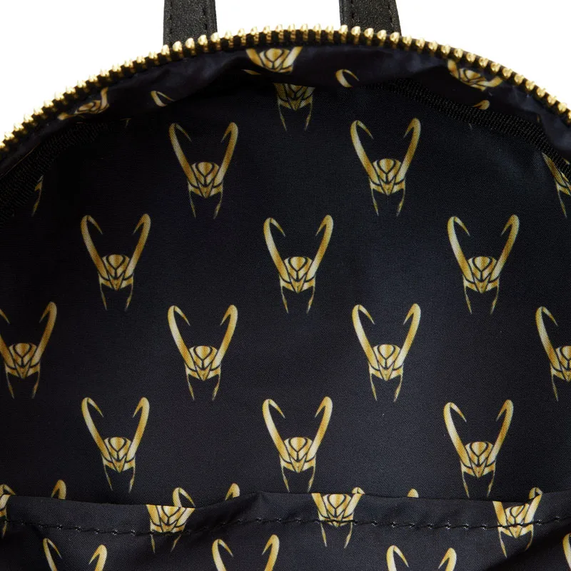 Loki Metallic Cosplay Mini Backpack Loungefly