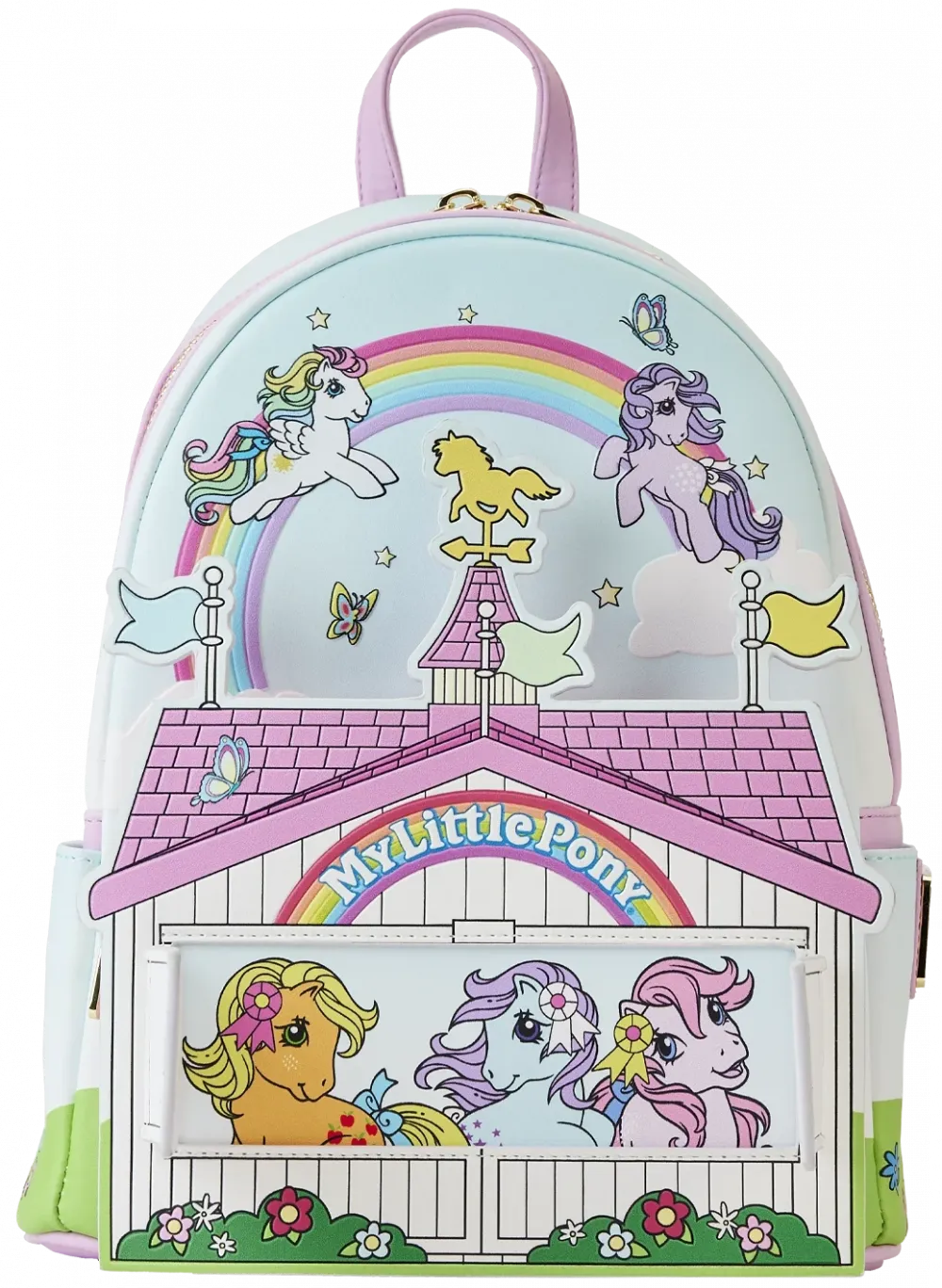 My Little Pony 40th Anniversary Stable Mini Backpack Loungefly