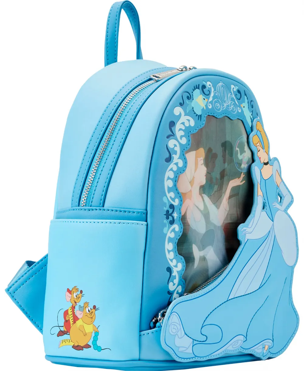 Cinderella Lenticular Princess Series Mini Backpack Loungefly
