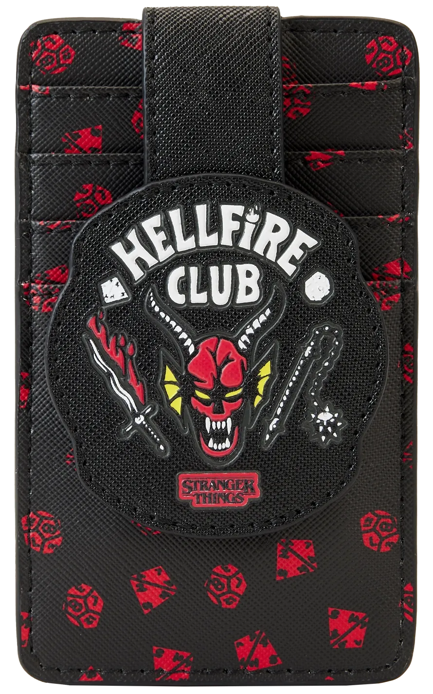 Stranger Things Hellfire Club Card Holder Loungefly