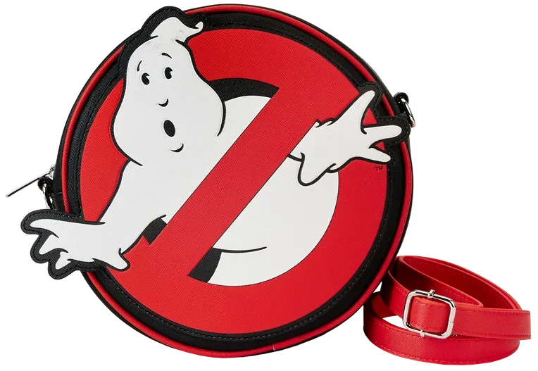 Ghostbusters Logo Glow Crossbody Bag Loungefly