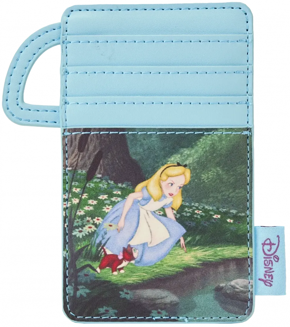Alice in Wonderland Classic Movie Scenes Card Holder Loungefly