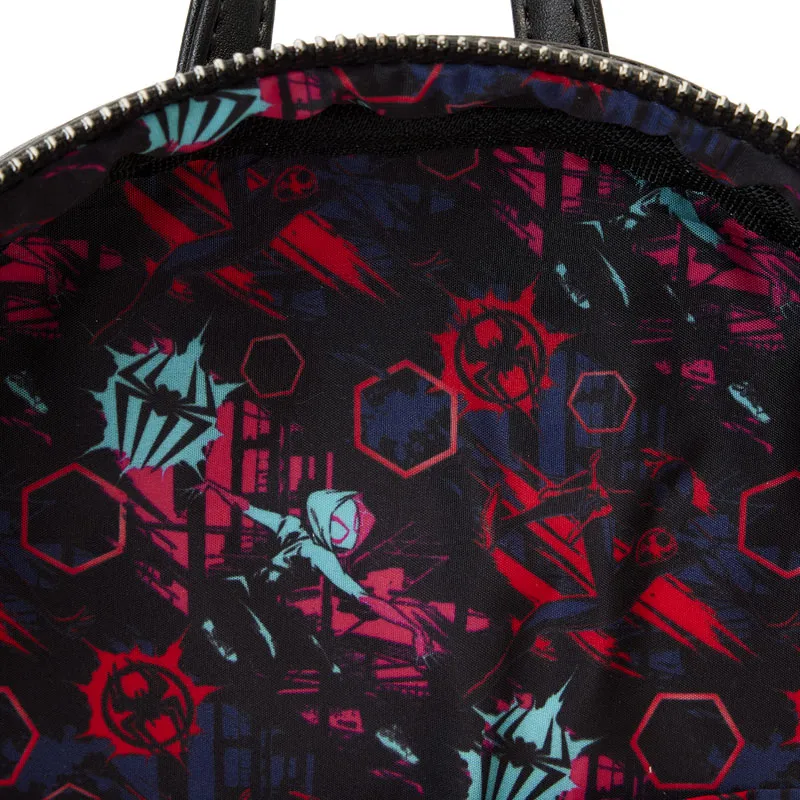 Across the Spider-Verse Lenticular Mini Backpack Loungefly