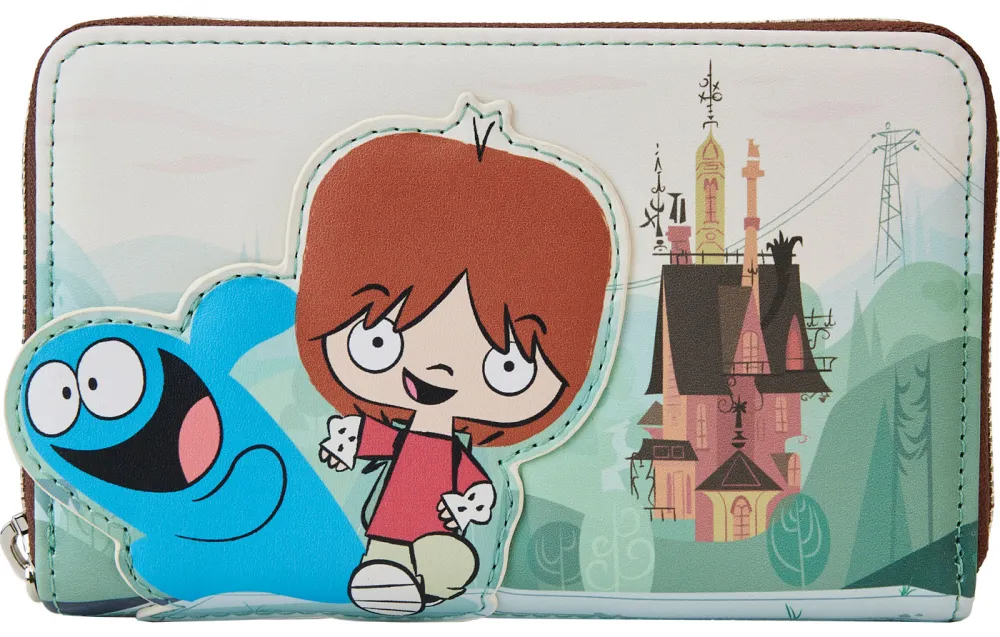 Foster's Home for Imaginary Friends Mac & Bloo Zip Around Wallet Loungefly
