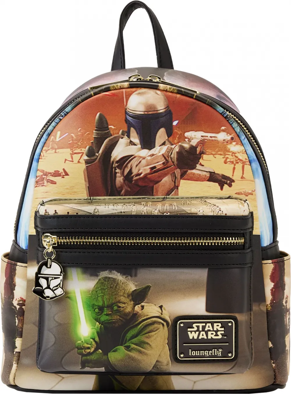 Star Wars Attack of the Clones Scenes Mini Backpack Loungefly