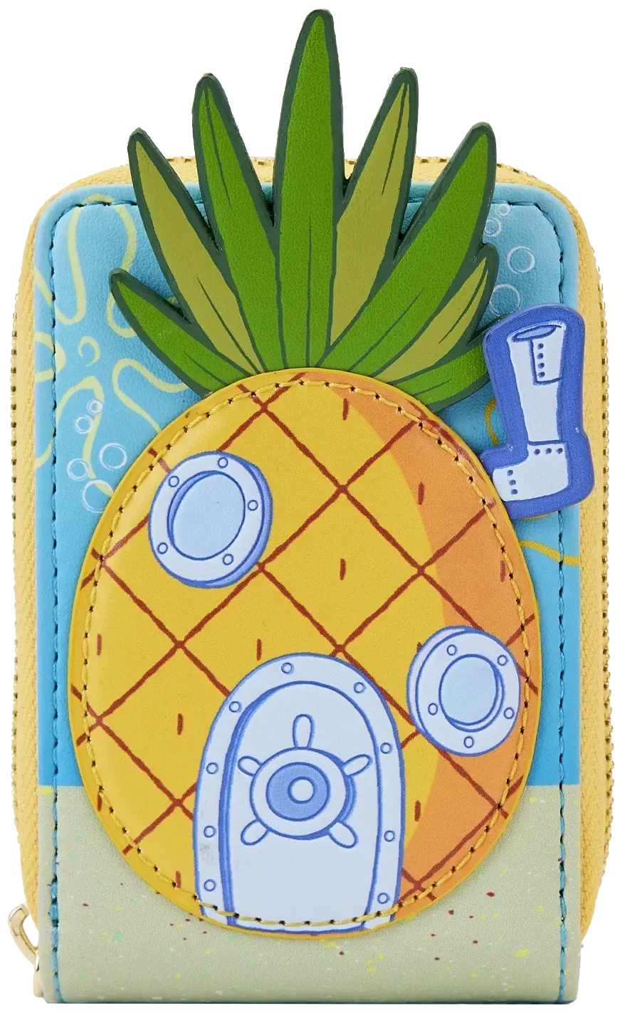 SpongeBob Squarepants Pineapple House Accordion Wallet Loungefly