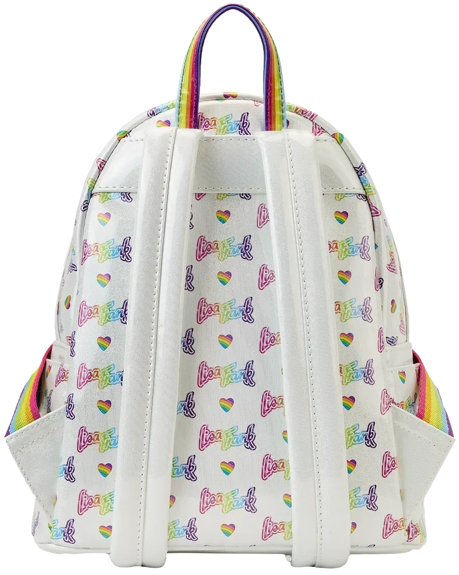 Lisa Frank Rainbow Heart Mini Backpack & Fanny Pack Loungefly