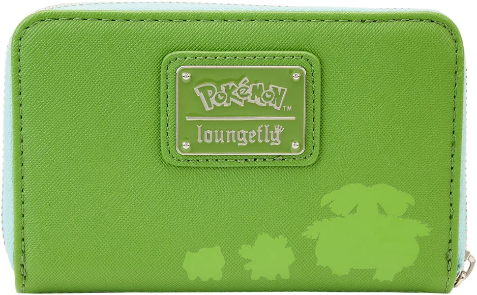 Pokemon Bulbasaur Evolutions Zip Around Wallet Loungefly