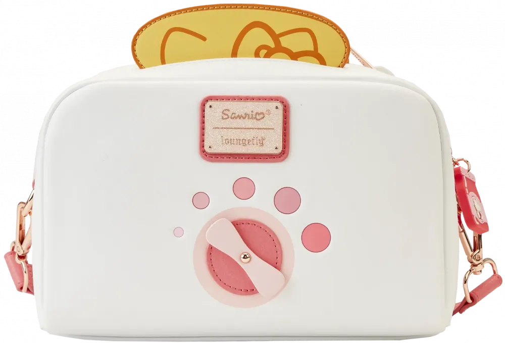 Sanrio Hello Kitty Breakfast Toaster Cosplay Crossbody Bag Loungefly