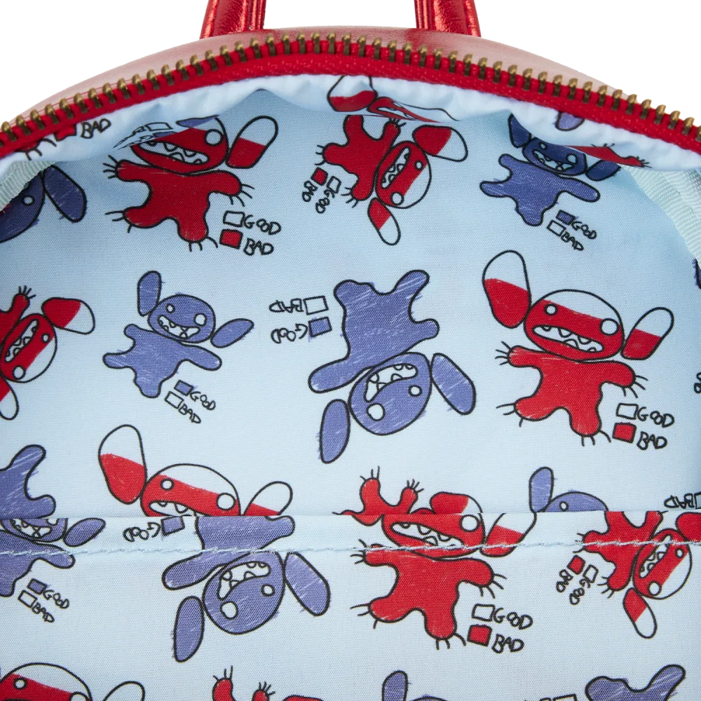 Stitch Devil Cosplay Mini Backpack Loungefly
