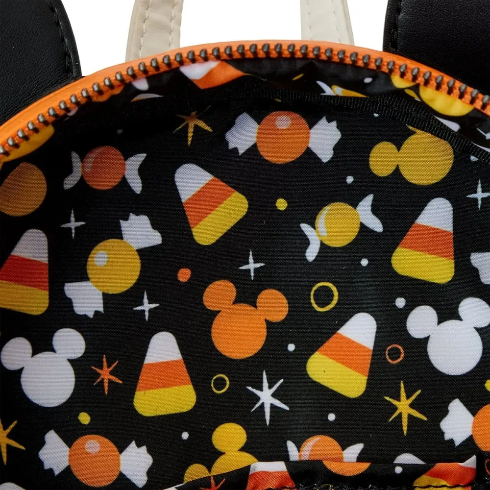 Minnie Mouse Halloween Candy Corn Glow Cosplay Mini Backpack Loungefly