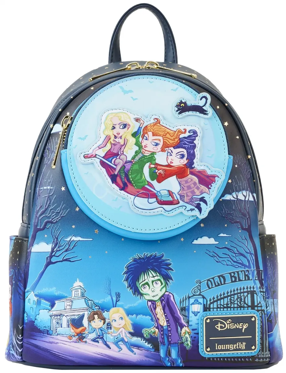 Hocus Pocus Movie Poster Glow Mini Backpack Loungefly