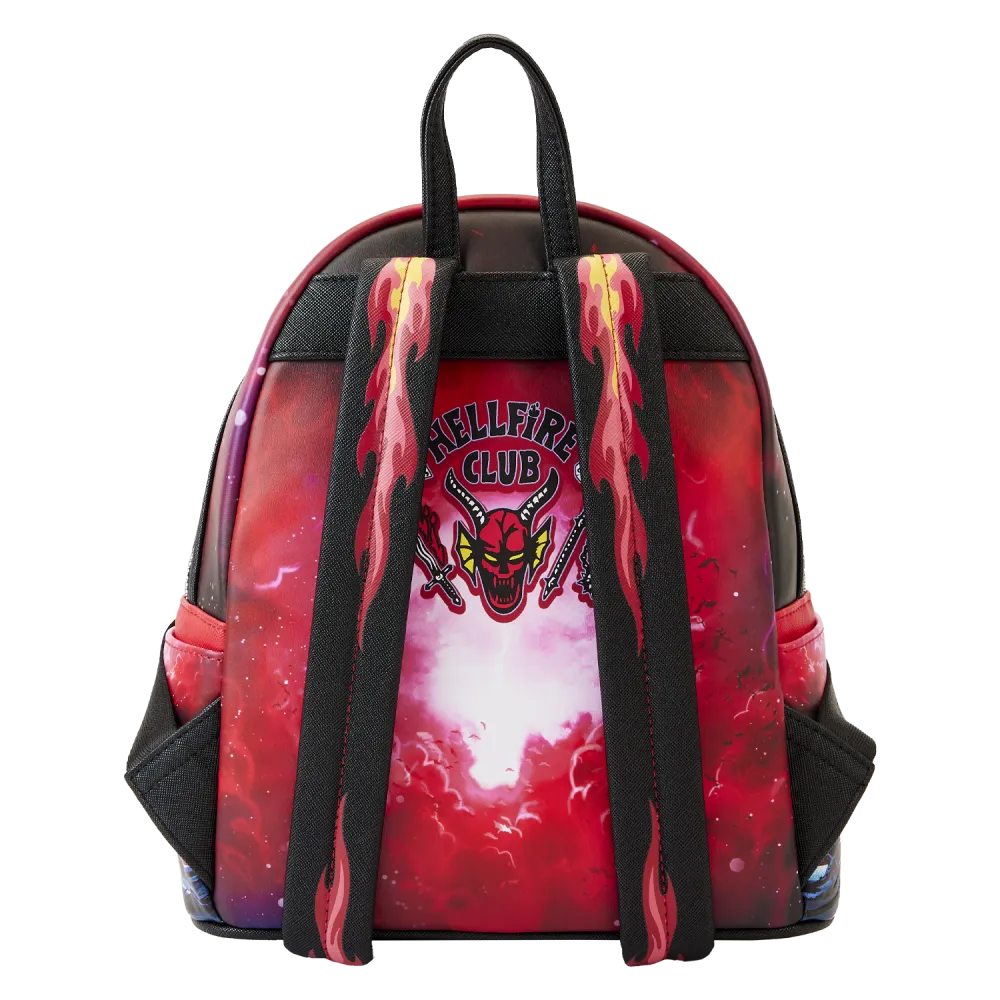 Stranger Things Eddie Tribute Glow Mini Backpack Loungefly