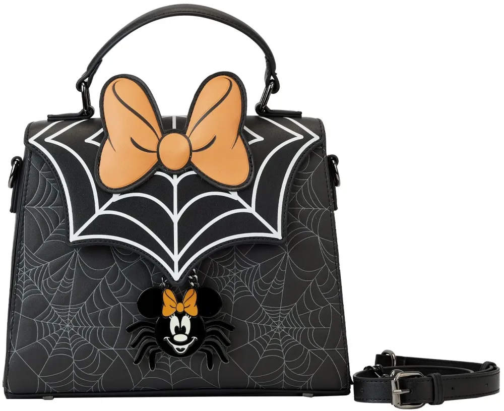 Minnie Mouse Spider Glow Handbag Loungefly