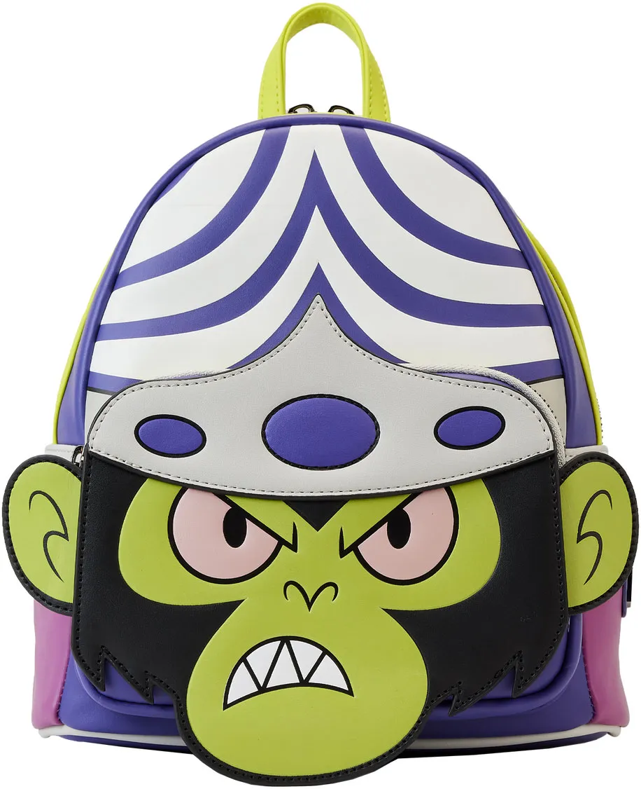 Powerpuff Girls Mojo Jojo Glow Cosplay Mini Backpack Loungefly