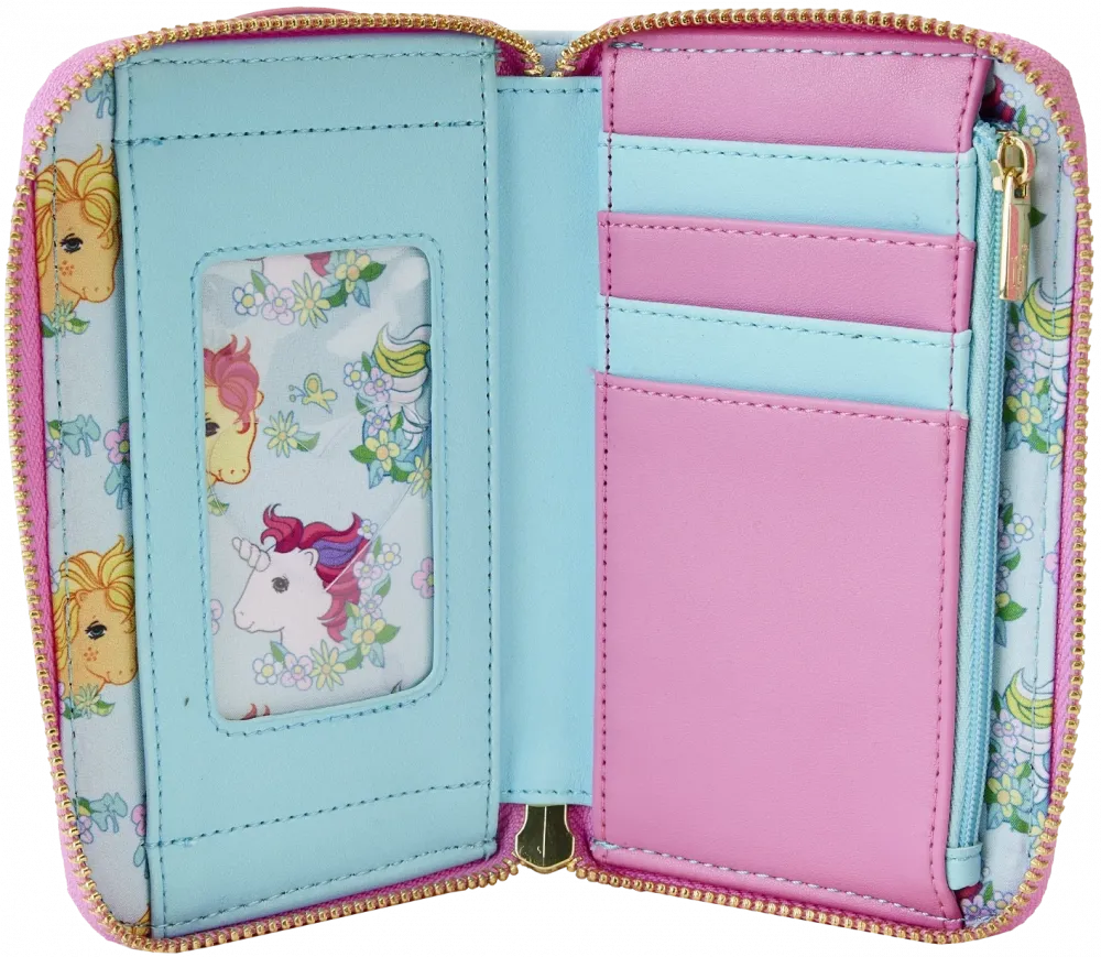 My Little Pony 40th Anniversary Pretty Parlor Zip Around Wallet Loungefly