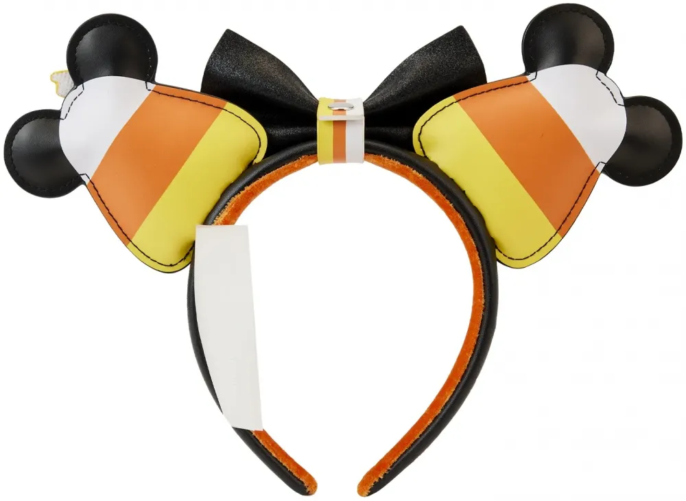 Halloween Candy Corn Mickey and Minnie Mouse Ears Headband Loungefly