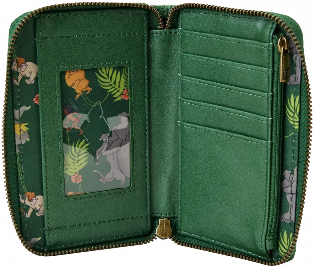 The Jungle Book Classic Book Zip Around Wallet Loungefly