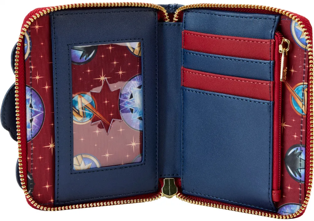 The Marvels Group Zip Around Wallet Loungefly