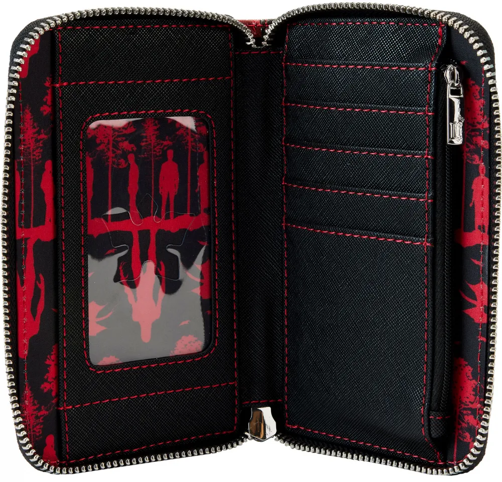 Stranger Things Upside Down Shadows Zip Around Wallet Loungefly