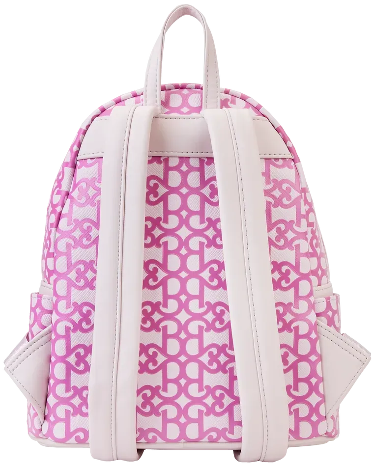 Barbie The Movie Logo All Over Print Mini Backpack Loungefly