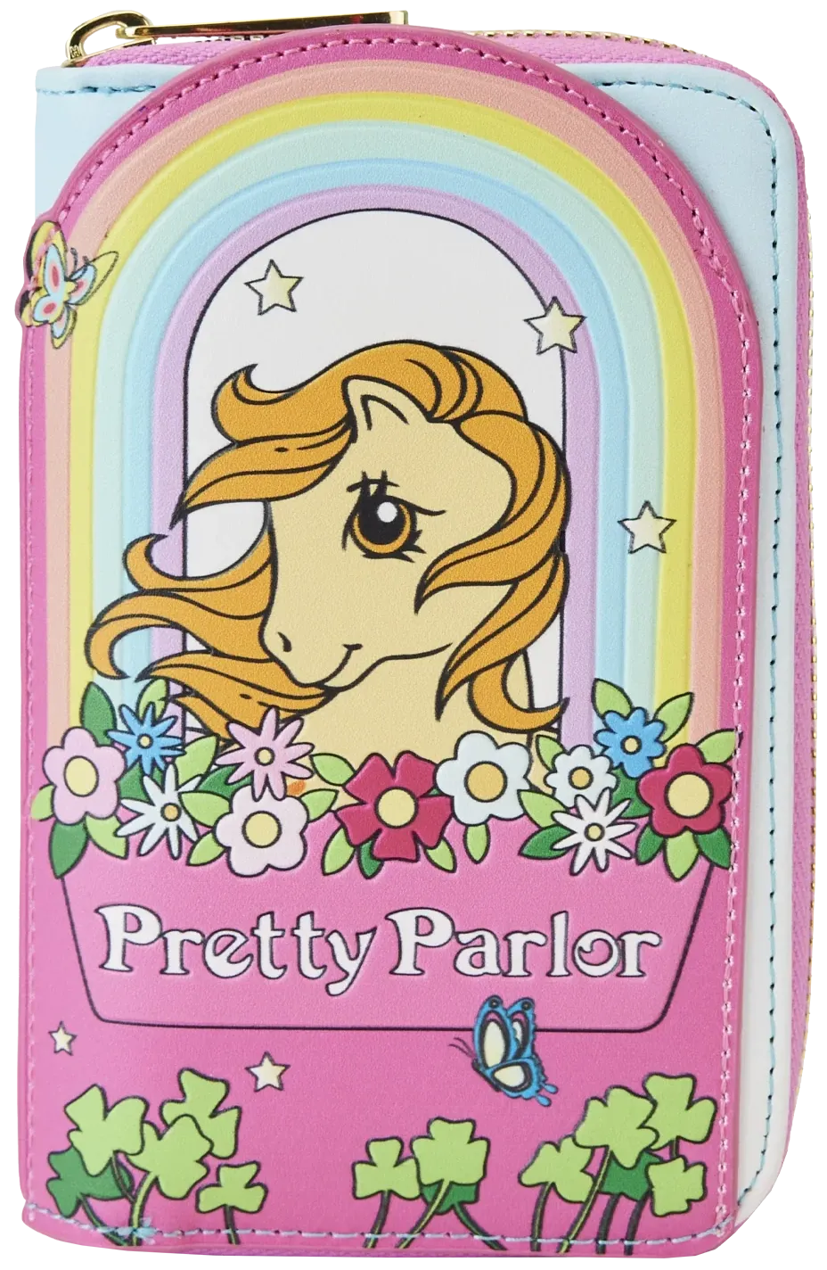 My Little Pony 40th Anniversary Pretty Parlor Zip Around Wallet Loungefly