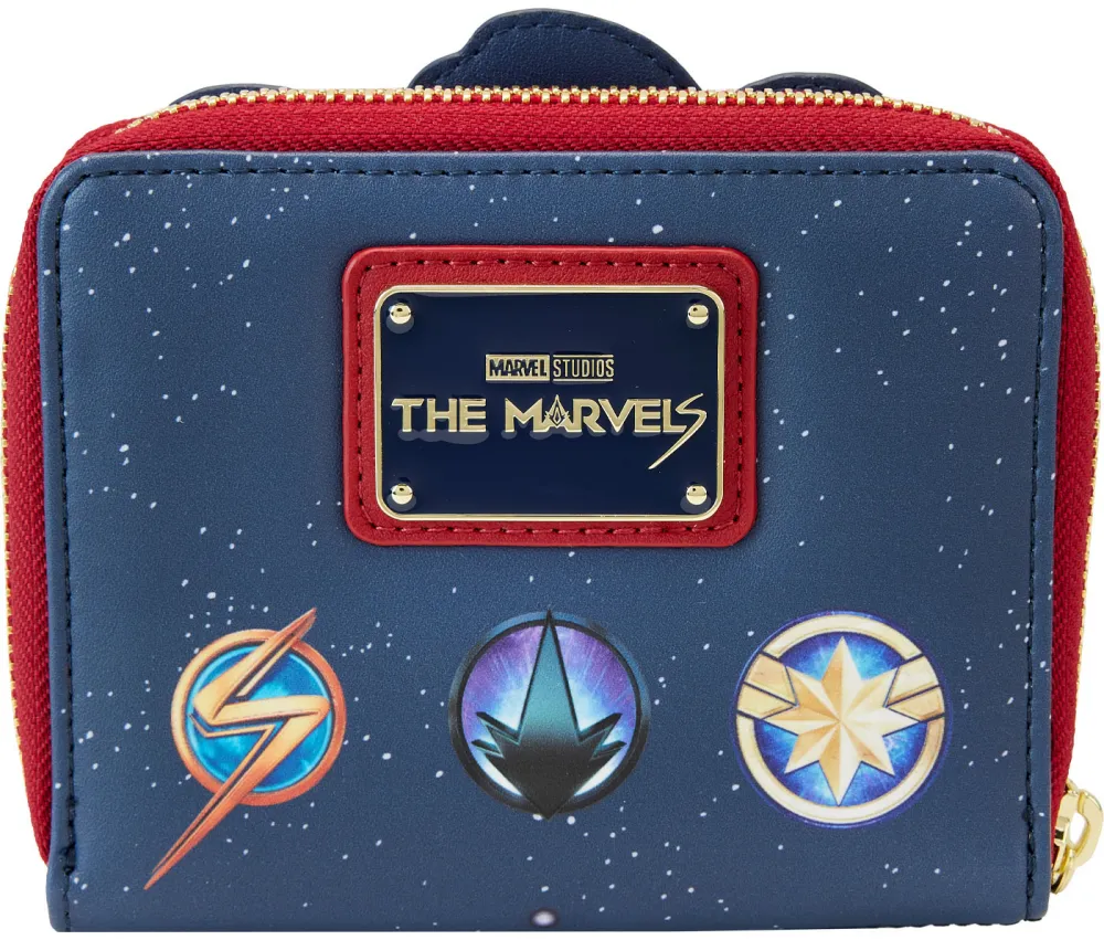 The Marvels Group Zip Around Wallet Loungefly