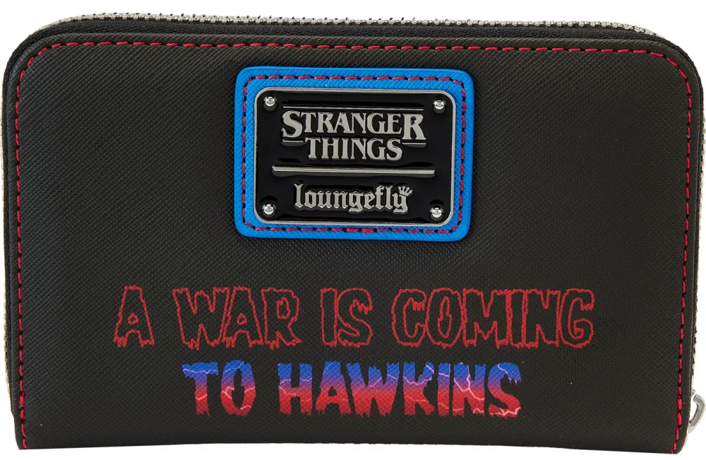 Stranger Things Upside Down Shadows Zip Around Wallet Loungefly