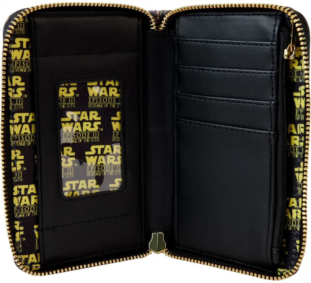 Star Wars Episode III : Revenge of the Sith Scenes Zip Around Wallet Loungefly