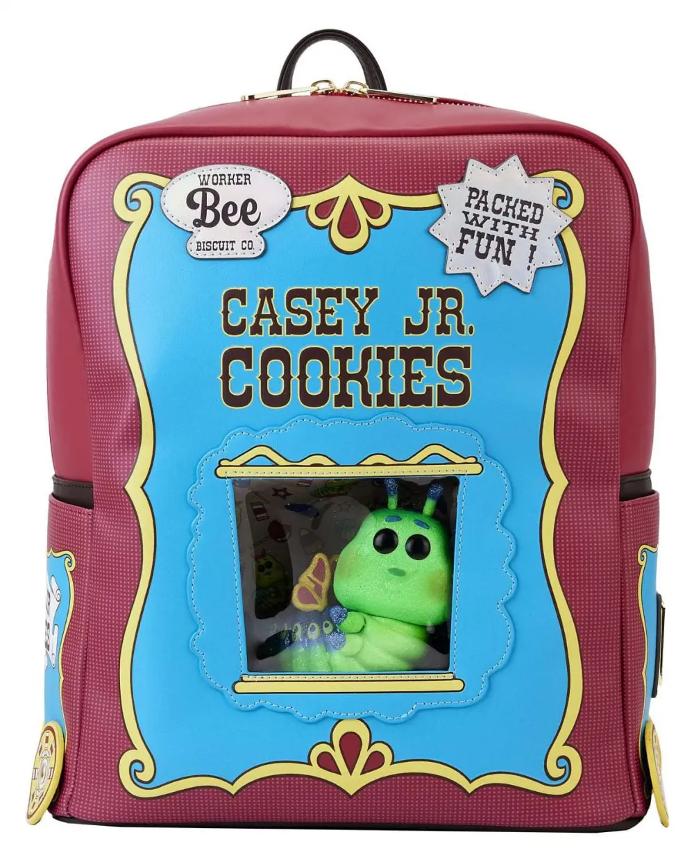 A Bug's Life Casey Jr Cookies with Heimlich Funko Pop Backpack Loungefly