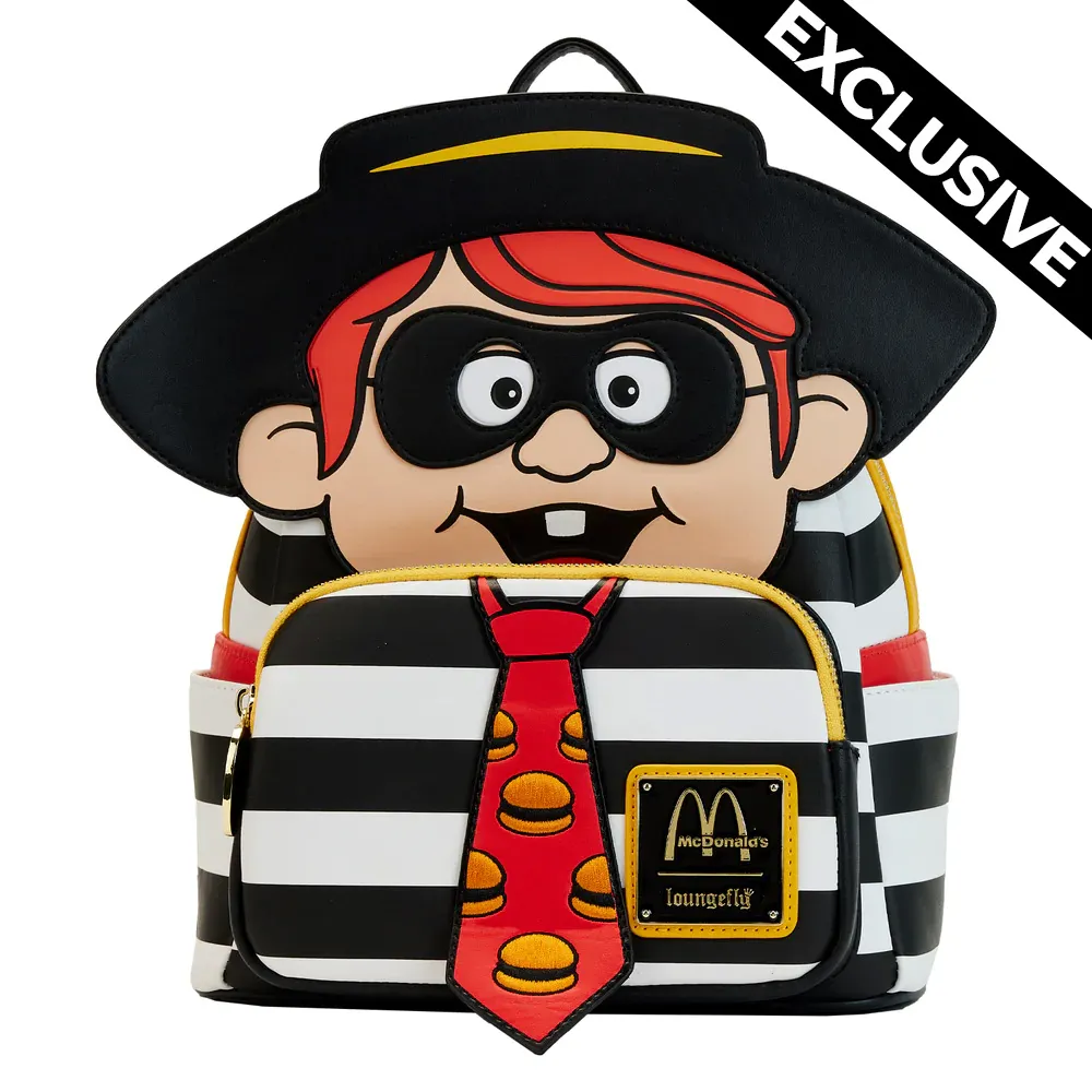 Mini sac à dos Loungefly Hamburger Cosplay Exclusif - LF-MCDBK0003