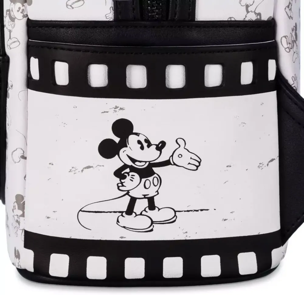 Mickey Mouse Steamboat Willie Disney 100 Decades Mini Backpack Loungefly